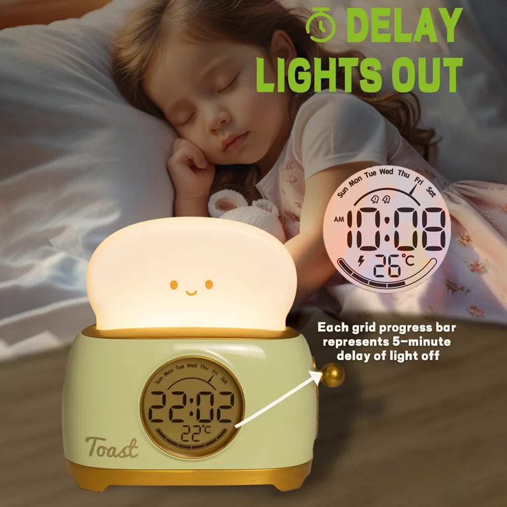 Toasty Glow Clock