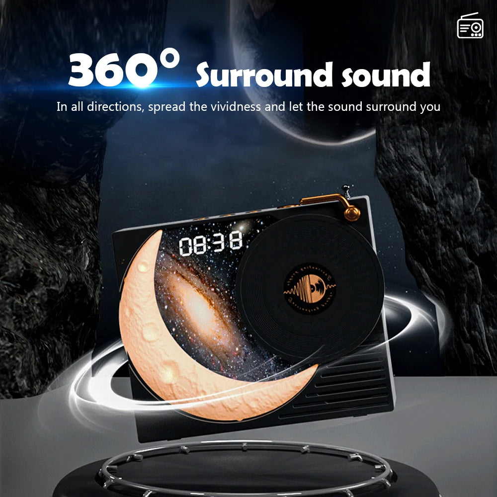 Starry Moon  Light Bluetooth Music Speaker 